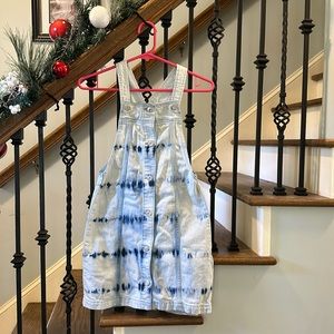 Gap Denim Overall Dress